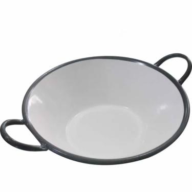 Imagem de Tacho Esmaltado Nº 20 - 50 Cm - Fritura Pastel Salgados