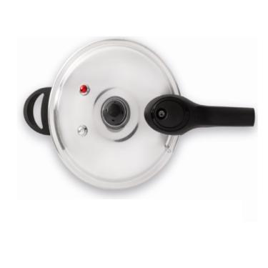 Imagem de Panela de Pressão Pressure 4,2L Cinza Fosca – Brinox