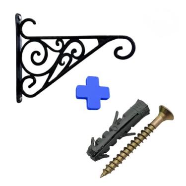 Imagem de Kit Suporte para Vaso de Plantas Parede Mão Francesa Jardim Vertical(KIT 6 UNIDADES)