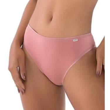 Imagem de Kit 2 Calcinhas Biquíni Modal DelRio ref. 513021, Mousse, Rosa chá, P