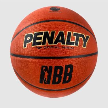 Imagem de Bola De Basquete Penalty Crossover Pro 5.9 Oficial - Mirim, 5, Marrom
