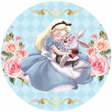 Imagem de Painel Redondo 3D Sublimado Alice Frd-1016