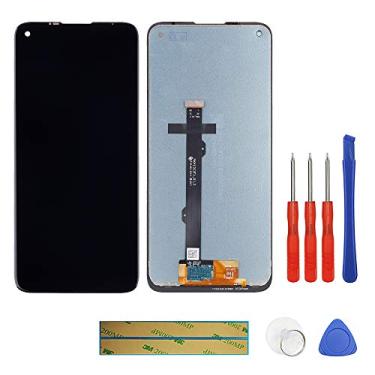 Imagem de SWARK Tela LCD compatível com Moto G Fast XT2045-1XT2045 XT2045-2 XT2045-5 (preto) Tela sensível ao toque + ferramentas