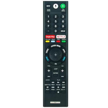 Imagem de Controle remoto de substituição de voz aplicável para Sony 4K Ultra HD TV XBR-49X800E XBR-43X800E XBR-55X806E XBR-65X850E XBR-55X800E XBR-75X850E XBR49X800E XBR43X800E XBR550E X806E XBR65X850E