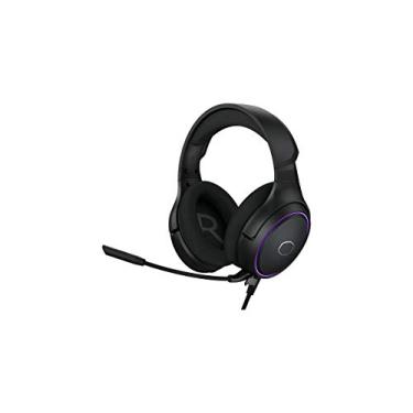 Imagem de Cooler Master MH650 fone de ouvido com iluminação RGB, som surround virtual 7.1, microfone omnidirecional e conectividade USB