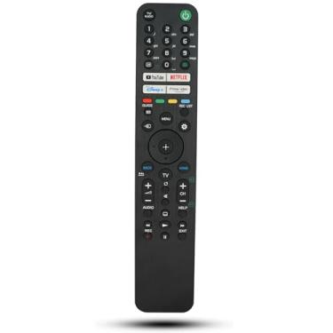 Imagem de Substituição de controle remoto RMF-TX520U para Smart TV Sony Android 4K Ultra HD LED Internet KD XBR Series UHD LED 43 48 49 55 65 75 TV de 85 polegadas (sem função de voz)