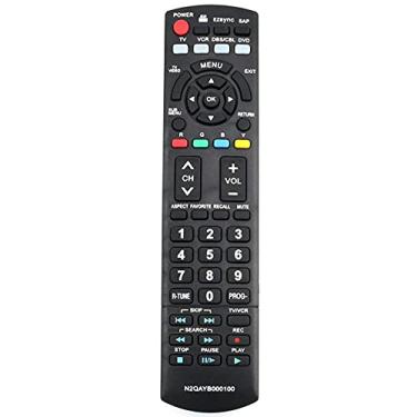 Imagem de Controle remoto de substituição N2QAYB000100 adequado para Panasonic TV Viera TC-26LX70 TC-26LE70 TC-26LX85 TC-32LE70 TC-32LX70 TC-32LX700 TC-32LX70N TC-32LX85 TC-37LZ85 TH-42 PC77U TH-42PE77U TH