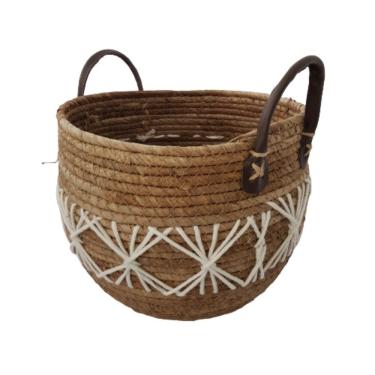 Imagem de Cesto Multi Uso Palha Natural 33cm