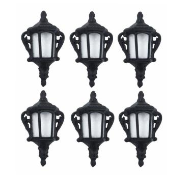 Imagem de Kit 6 Arandelas Externa Interna De Parede Em Ferro Fundido