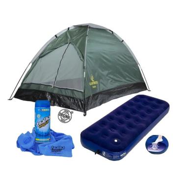 Imagem de Barraca Iglu 3 Koala Guepardo+colchão Solteiro+toalha Mágica