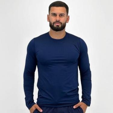 Imagem de Camiseta Malwee Térmica Slim Manga Longa Masculina-Masculino