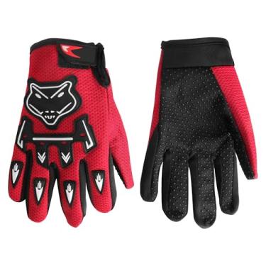 Imagem de JAGASOL Luvas De Equitação Para Esportes Motorizados Infantis Motocicleta, Bmx, Mountain Bike, Quadriciclo - Dedos Inteiros Ao Ar Livre, Ciclismo, Camping E Pesca