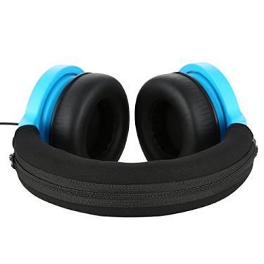 Imagem de Jarmor Capa Para Faixa De Cabeça Kraken, Protetor Reposição Com Zíper [Fácil Instalação] Somente Fones Ouvido Razer (Preto)