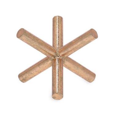 Imagem de Escultura em metal dourado 14cm - MART
