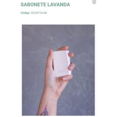 Imagem de Sabonete Vegano de Lavanda - Saboaria Aroma do Bem