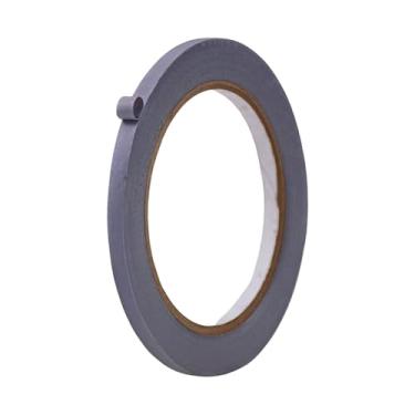 Imagem de Fita de marcação de vinil MAT cinza - 0,6 cm de largura x 36 metros. 1 rolo - ideal para pista de dança, riscas, academia, rotulagem (disponível em várias cores)