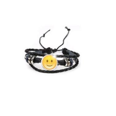 Imagem de Bracelete Emoji Amarelo Sorrindo Normal - RecantoAstralSite, Sorrindo