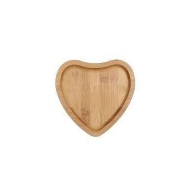 Imagem de Travessa Bambu Coração 19,5x17,5cm - JX