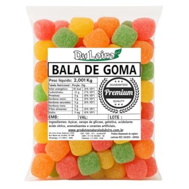 Imagem de Bala De Goma Sortidas - Jujuba (2,001kg)