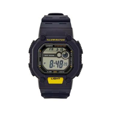 Imagem de Relógio Masculino Casio Digital Azul W-737H-2Avdf