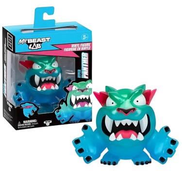 Imagem de Boneco de Vinil Colecionável 9cm 1 Unidade Modelo Sortido Mrbeast Lab Pantera Hyper Candide - 4733