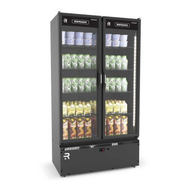 Imagem de Auto Serviço Vanguard Resfriados 2 Portas Preto-preto Asvr2p 220v - Refrimate