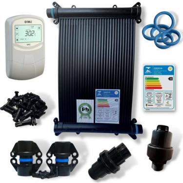 Imagem de Kit 11 Placas 3mt -  Aquecedor Solar Piscinas - 9,5m²/14.000 Lts - TS 