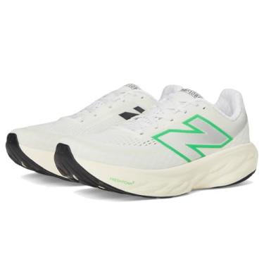 Imagem de New Balance Fresh Foam X 1080 V14 Tênis de corrida masculino, Nb 103 Branco/Folha de Limão/Angorá, 8.5 Wide