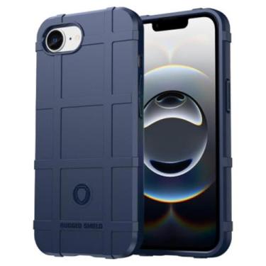 Imagem de Capa Case Applè iPhone 16e (Tela 6.1) Rugged Shield Anti Impacto (Azul)