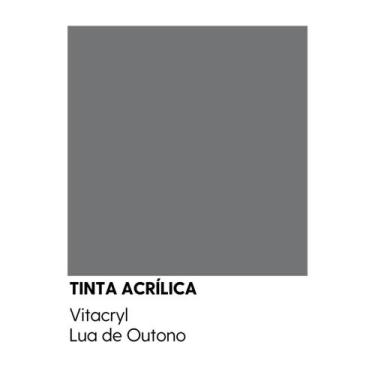 Imagem de Tinta Semibrilho Premium Cinzas - Vitacryl, Lua de Outono, 3,6 lts