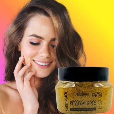 Imagem de Esfoliante Rhenuks Pêssego Doce 300g Corpo e Rosto