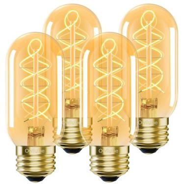 Imagem de Lâmpada LED Owilukie E26 4W 40W Vintage Edison Warm White 2200K