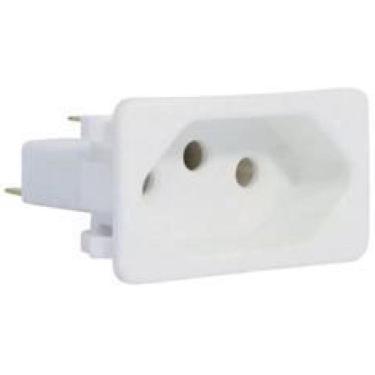 Imagem de 10 Tomada Margirius Para Cx.Embutir Padrão Weg 10/20A Branca