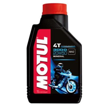 Imagem de Óleo Para MOTO MOTUL 3000+ RL 20W50 4T - 1 L - no-brand