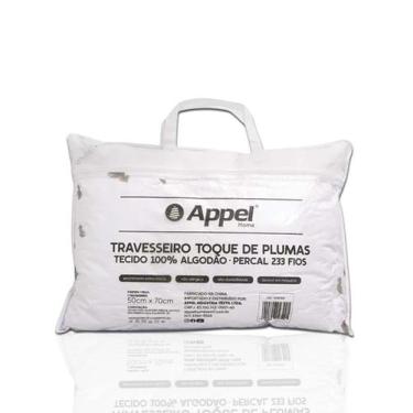 Imagem de Travesseiro Toque de Plumas Appel Algodão Percal 233 Fios - Appel Home