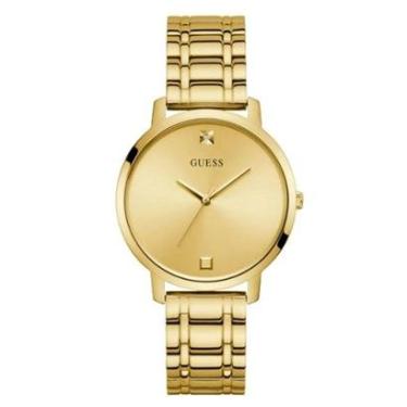 Imagem de Relógio Guess Feminino Dourado Com Diamante Legítimo-Feminino