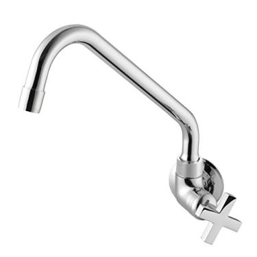 Imagem de Torneira para Cozinha de Parede Bica Móvel 1183 Linha Nya Cromado Meber