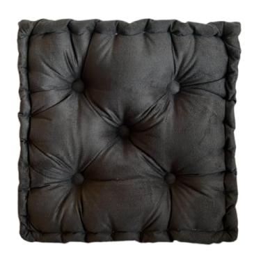 Imagem de ALMOFADA 100x60 X 10 CM FUTON TURCA CHEIA SUEDE ASSENTO DE BANCO OU CADEIRA(MARROM 12)