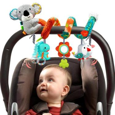 Imagem de Brinquedo de assento de carro MONSTIME para bebês de 0 a 6 meses com e