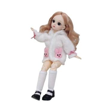 Imagem de Boneca Anime BJD De 30cm 1/6 Com Conjunto Completo De Roupas, 23 Junta