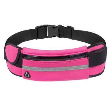 Imagem de Pochete Bolsa Treino Impermeável Cor:rosa - OUTRAS MARCAS