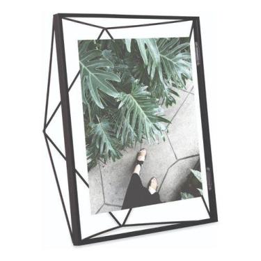 Imagem de Porta Retrato Prisma Moderno 20x25 Preto - Umbra Preto