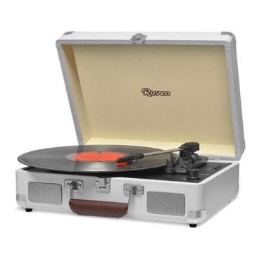 Imagem de Vitrola Toca Discos Raveo Sonetto Sand Areia Bivolt