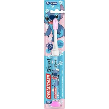 Imagem de Dentalclean Escova de Dente Infantil Stitch Timer Light - Cerdas Macias, Rosa