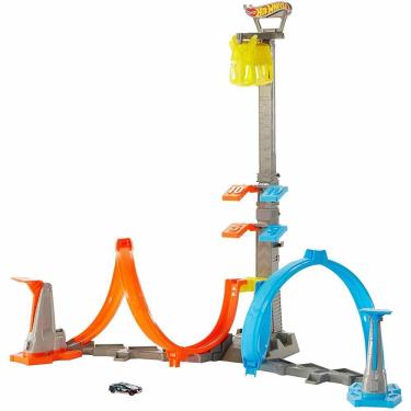 Imagem de Lançador e Pista de Percurso - Hot Wheels - Action - Loop - Desafio da Altura - Mattel