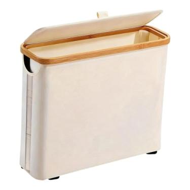 Imagem de Llazsybz Organizador de Papel Higiênico Dobrável E à Prova D'água Multifuncional para Livros, Armários E Brinquedos, Bege, Tamanho real