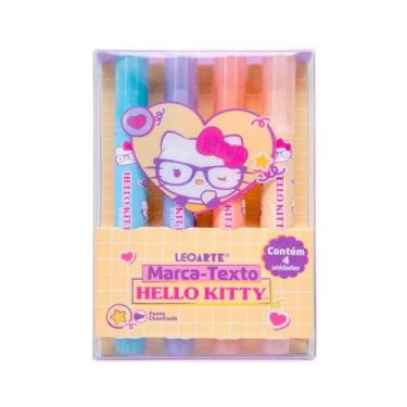 Imagem de Marca Texto Hello Kitty 4 Tons Pastel Leoarte - Leonora