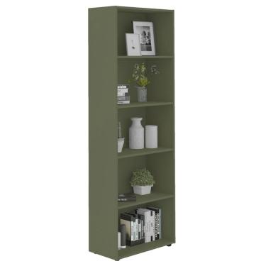 Imagem de Estante Livreiro 5 Prateleiras 180X60 cm Menta ARLY