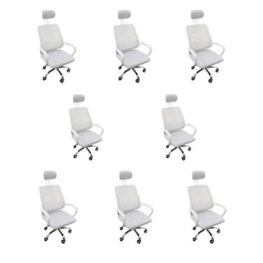 Imagem de Cadeira Escritório Diretor Tela Mesh Com Encosto + E-book - Oficial We