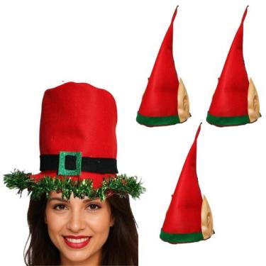 Imagem de Kit De Chapéus Natalinos Para Festas, Famílias E Fantasias - Usina de 